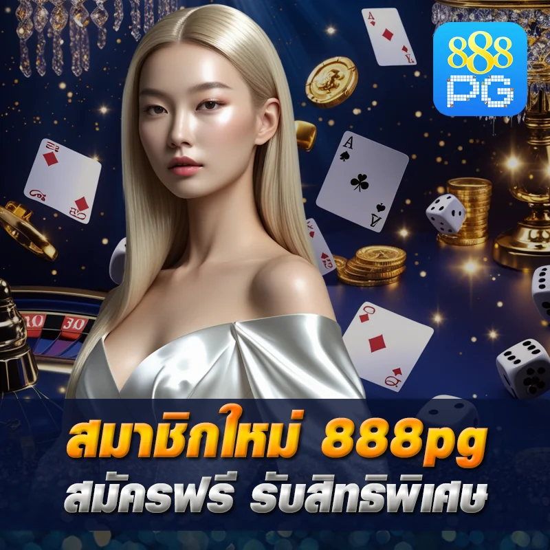 สมัครสมาชิก 888pg รับโบนัส