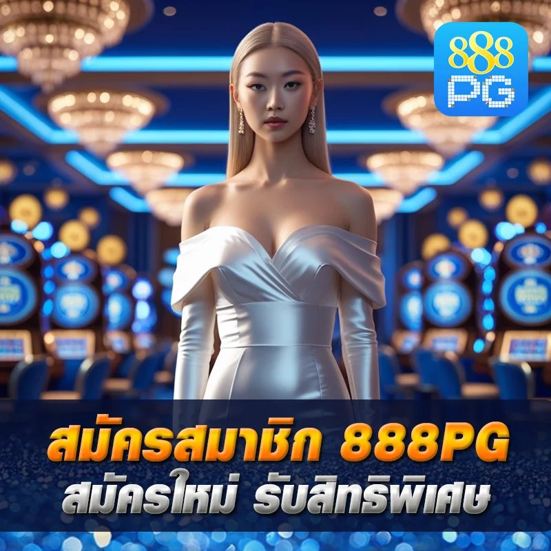 สมาชิกใหม่ 888pg รับโบนัส